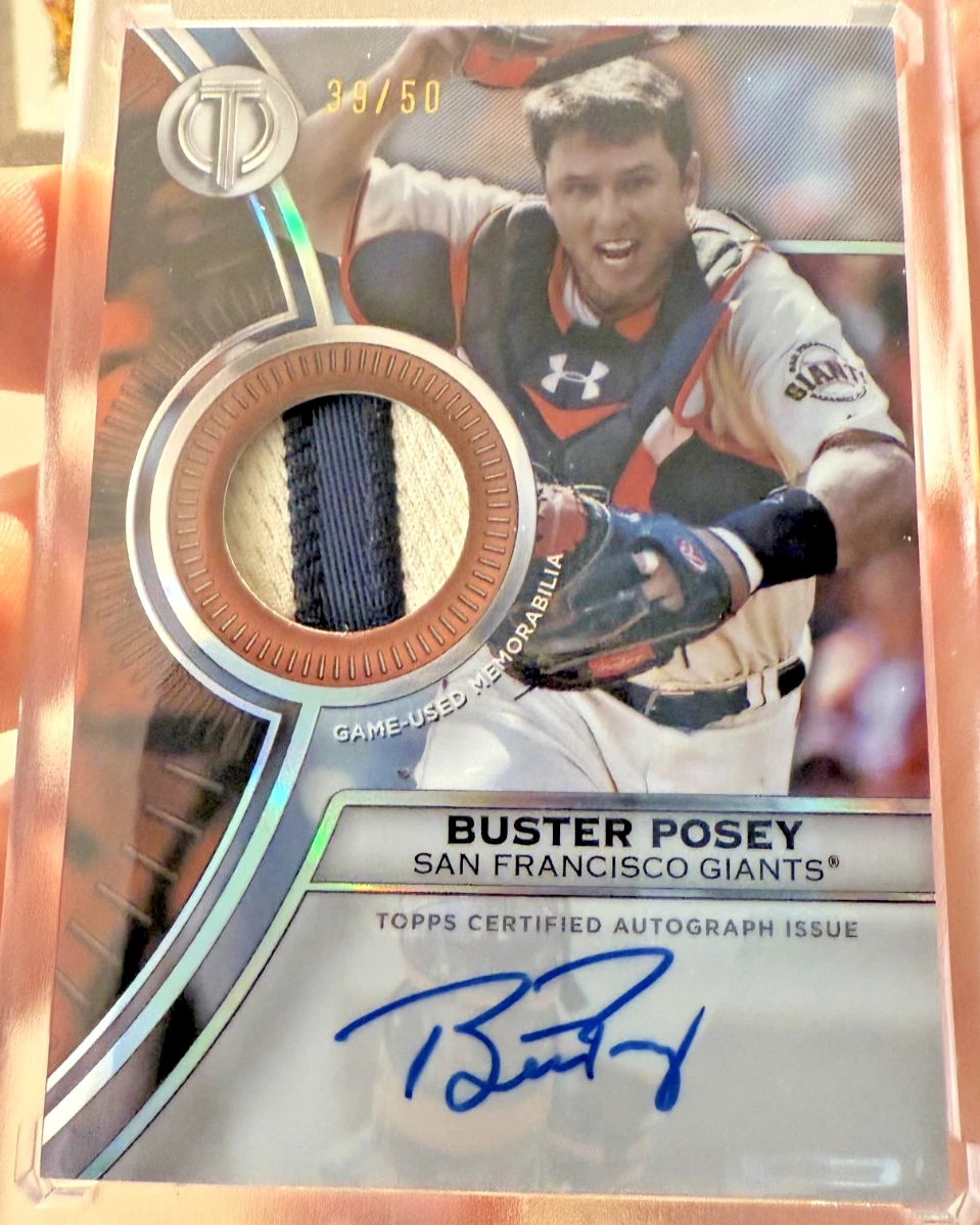 Buster Posey Autograph Baseball Cards for sale | eBay