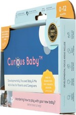 Curious Baby Cards 40 Activities for Baby  Me 0-12 Months  - Developmental