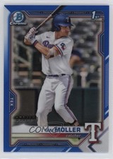 2021 Bowman Draft Chrome Blue Refractor 50/150 Ian Moller #BDC-42 0q3