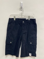NWT Arizona SIZE 10 Black Cargo Boy's Shorts
