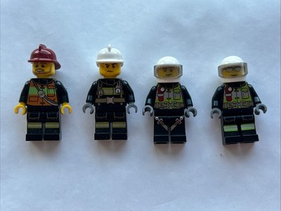 Lego City Feuerwehrmänner Figuren Konvolut