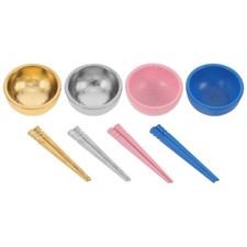 4 Set Dollhouse Mini Tableware Toy Kitchen Utensils Food Play Props