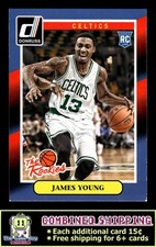 2014-15 Donruss The Rookies #11 James Young Boston Celtics
