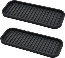 Silicone Sponge Holder Kitchen Sink Organizer Tray Dish Caddy Soap Dispenser, Sc