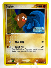 Diglett 50/100 - EX Crystal Guardians - Reverse Holo - Pokemon - LP on eBay