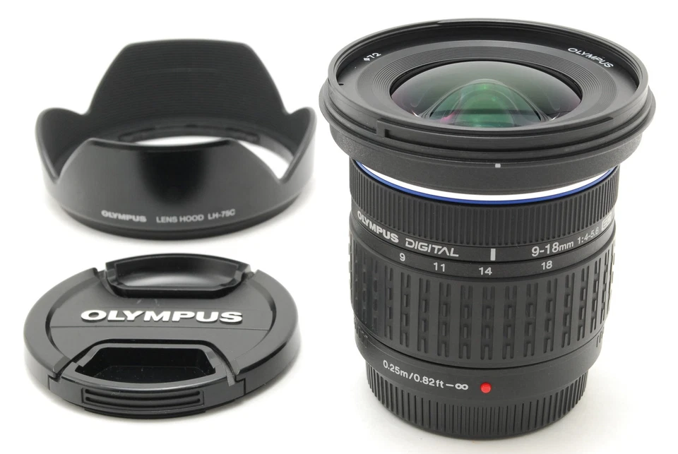 [MINT] Olympus Zuiko Digital ED 9-18mm F4-5.6 Four Thirds Lens (Not M4/3) JAPAN - Image 2 of 4