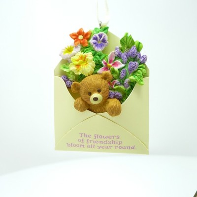 Hallmark Keepsake Ornament Easter 1999 Friendly Delivery Bear in Envelope