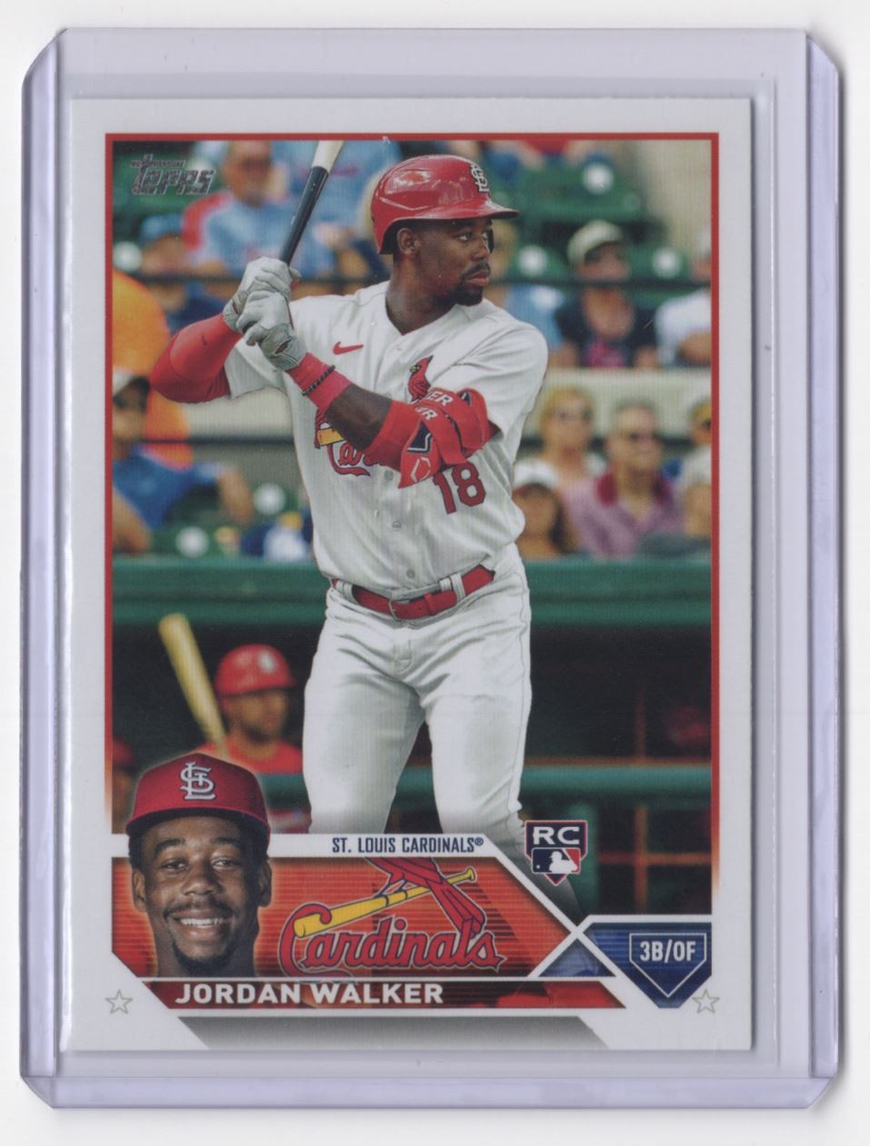 2023 Topps Series Two Jordan Walker Rookie St. Louis Cardinals #344