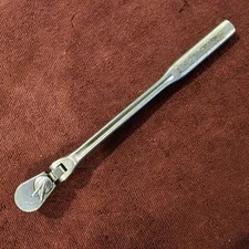 Vintage Craftsman Flex Head Ratchet - 3/8'' Drive - 11" - Flying =V= Series USA