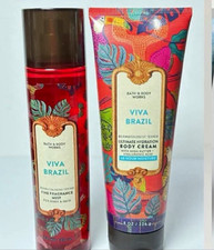 Bath Body Works Viva Brazil Hydrating Body Cream 8 oz Hyaluronic Acid