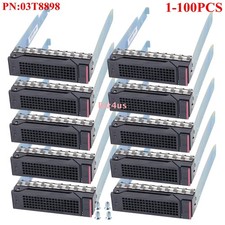 Lot 03T8898 3.5" SAS SATA Drive Caddy Tray For Lenovo RD650 RD550 RD450 TD350 US