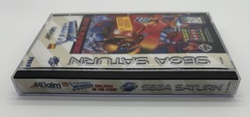 X-MEN: CHILDREN OF THE ATOM SEGA SATURN CIB WITH MANUAL & REG CARD TESTED WORKS