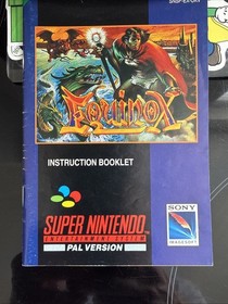 Solstice for Nintendo NES & Equinox for Super Nintendo  PAL Boxed With Manuals