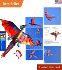 Upgrade Your Experience with Our Fantasy-Inspired 63'' Dragon Kite for Families
