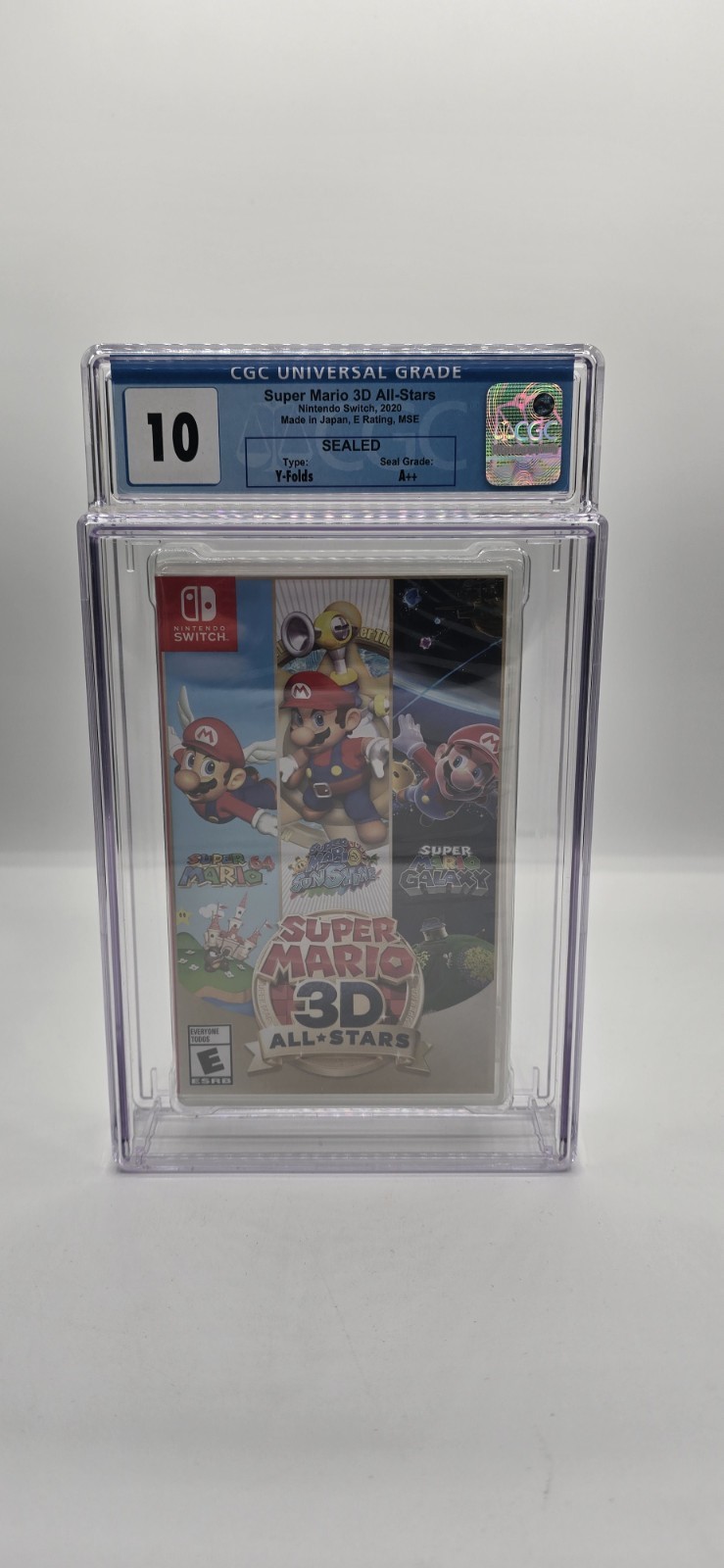 Super Mario 3D All-Stars - Nintendo Switch - CGC Graded 10 A++ MSE