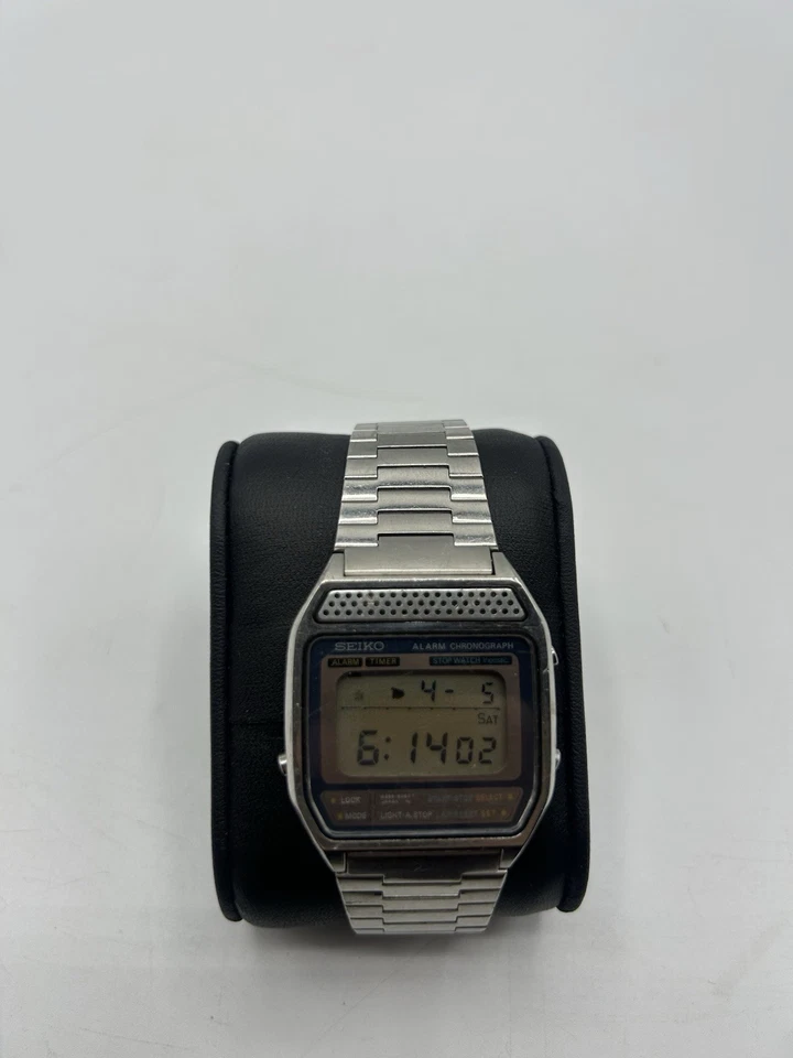 Seiko A259-5040 Digital Quartz Alarm Chronograph Vintage Watch 007 James Bond - Image 3 of 4