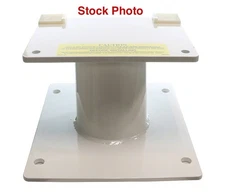 Cantilever 606/608 Steel Diving Stand Base Only - Radiant White