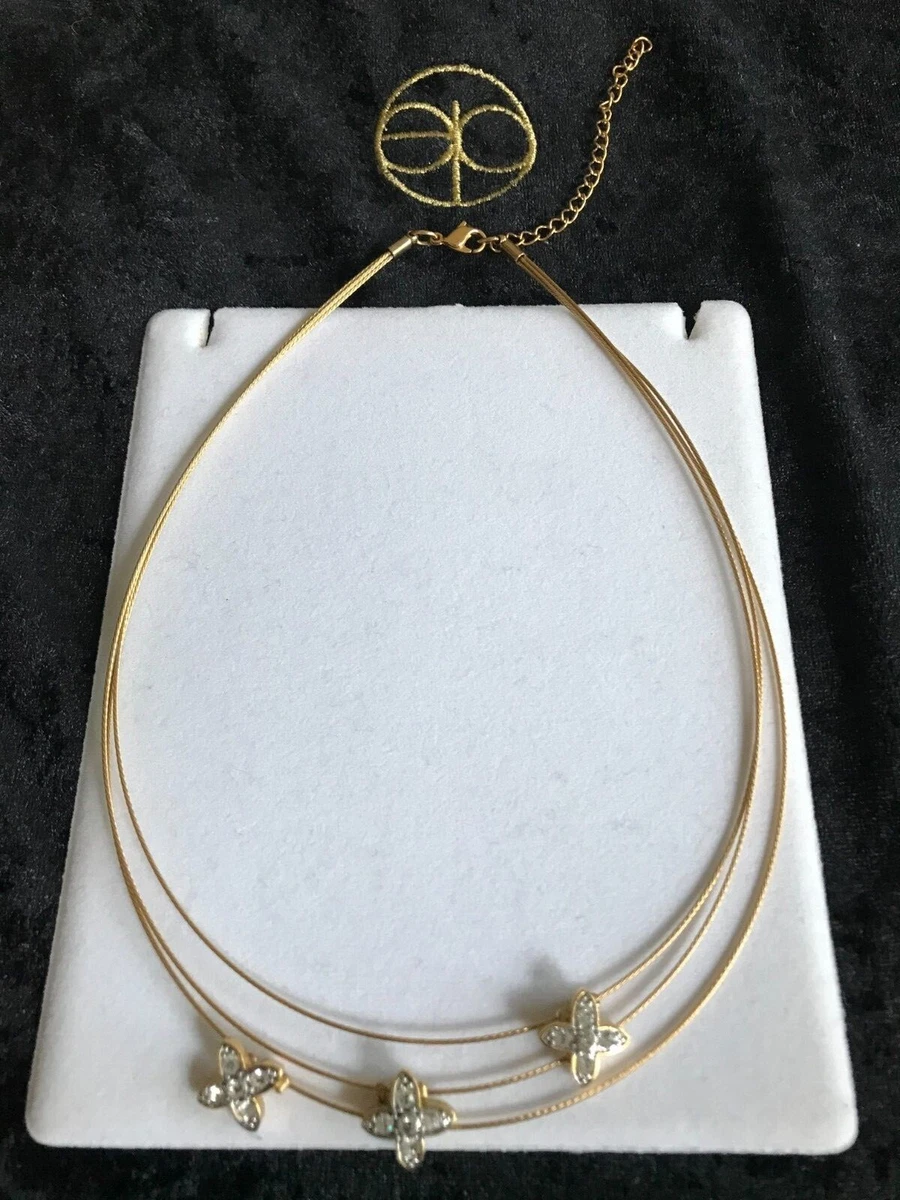 Emma Page Quality fashion Necklace with flowers eBay