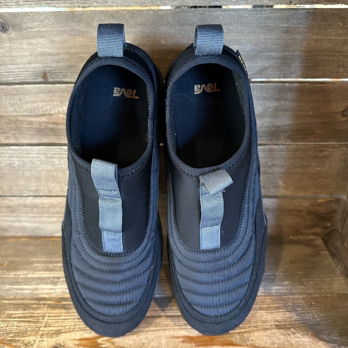 New Mens Teva ReEmber Vistaverse Black Slip On Outdoor Shoes  display picture 1