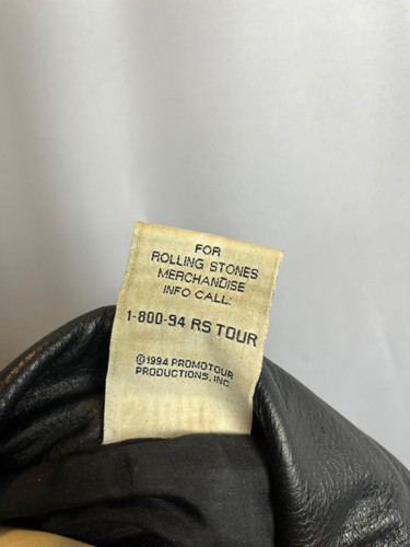 The Rolling Stones Voodoo Lounge Tour 94/95 Vintage Leather Jacket - Picture 7 of 10
