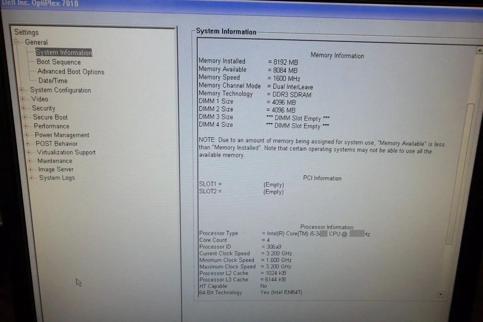 LOT-25 Dell Optiplex 7010 Intel Core i5 (3rd Gen) 8GB DVD±RW HD 7570 No Drive/OS - Image 3 of 4