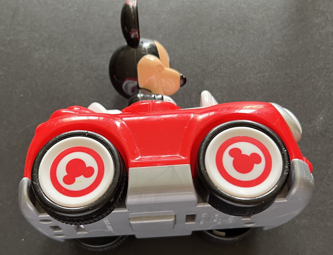 DISNEY PARKS Mickey Mouse Hap-P-Kid Push and Go Racer Car FUN AND