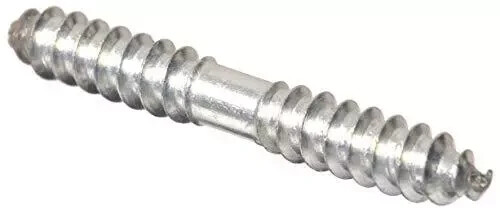 DOWEL SCREW PLAIN CENTER 5/16" X 2" QTY 2 IN PACK *9080 BY HILLMAN - Picture 2 of 3
