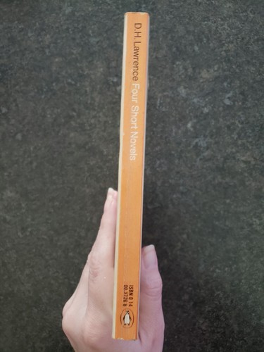 FOUR SHORT NOVELS By D. H. Lawrence 1984 Gd+ Paperback The Fox Ladybird Captains - Picture 5 of 10
