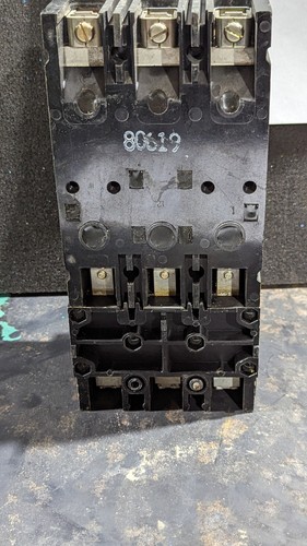 Westinghouse circuit breaker 3 pole 50A 600VAC w/current limiter MCP23480RC - Picture 3 of 5