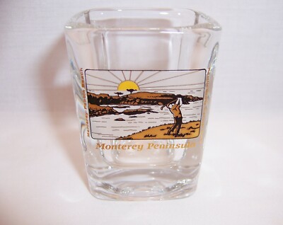 Shot Glass Monterey Peninsula Country Club Pebble Beach California Golf New WSB