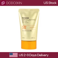 US SELLER THE FACE SHOP Power Long Lasting Sun Cream 50ml