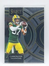 2023 Panini Select CARRINGTON VALENTINE Premier Rookie #118 Green Bay Packers