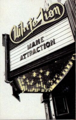 White Lion Mane Attraction 1991 Cassette Tape Album Classic Hard Rock & Roll