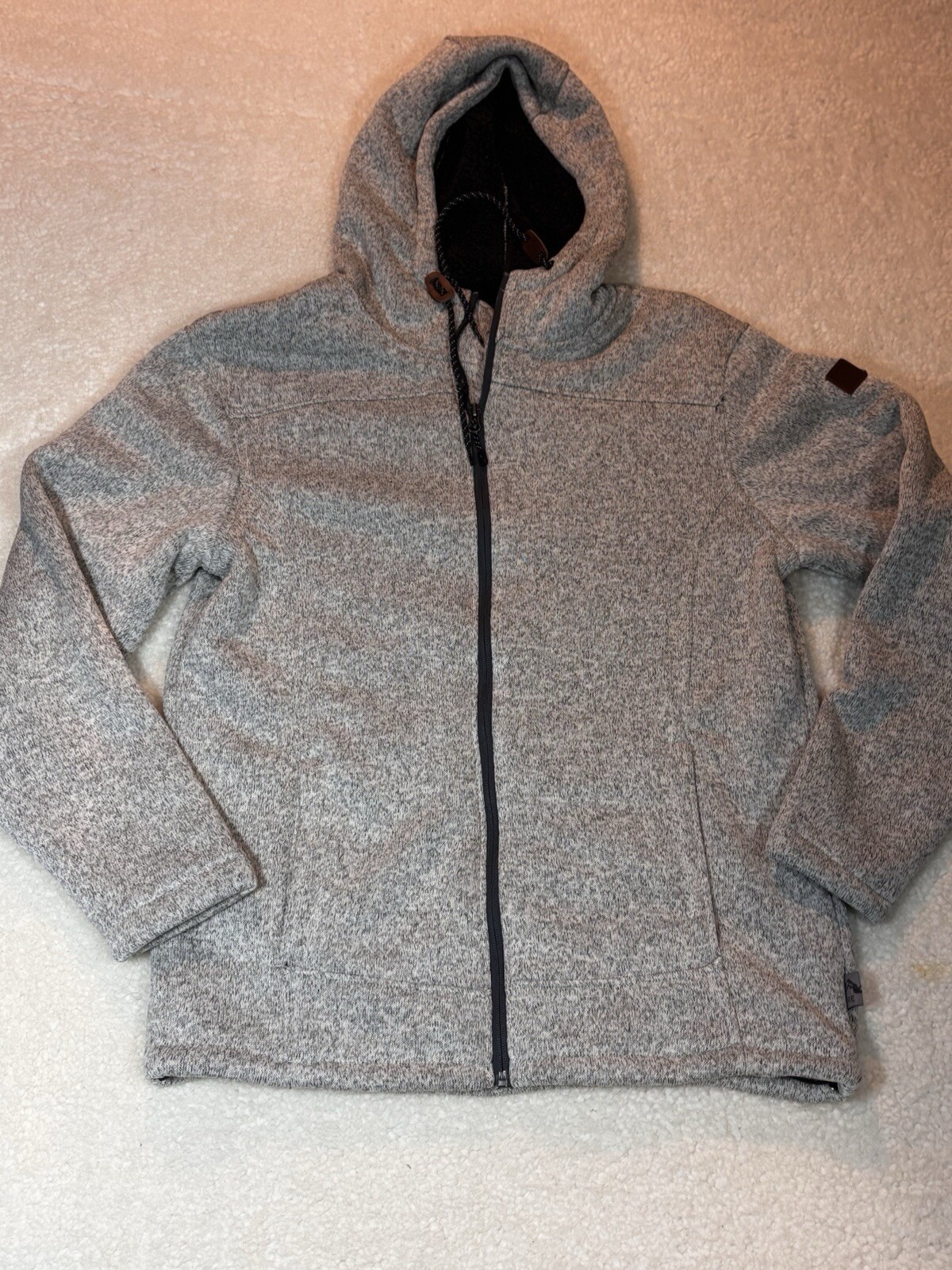 Rugged Elements Fleece Lined Jacket Men MediumHoo… - image 2