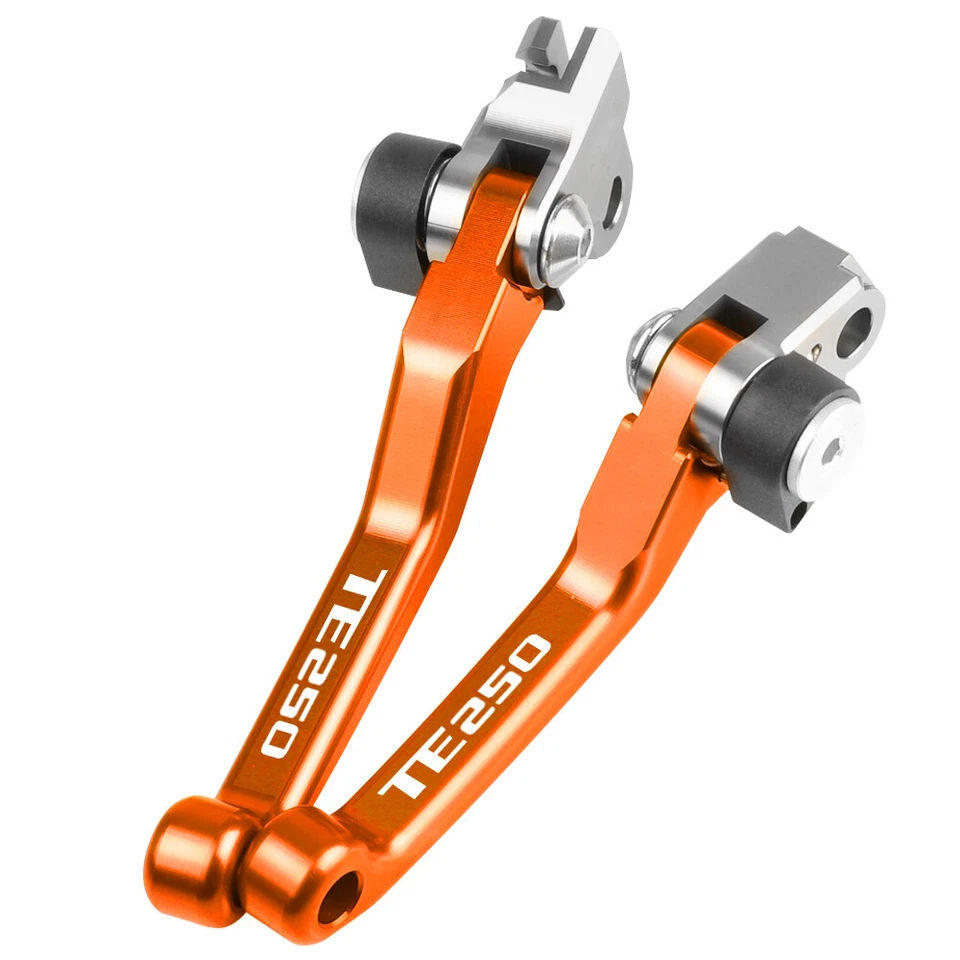 Motorcycle Adjustable Foldable Brake Clutch Levers For HUSQVARNA TE250 TE300 NEW Foto 2 de 4
