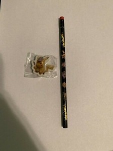 PIKACHU pencil and eraser set : Limited items