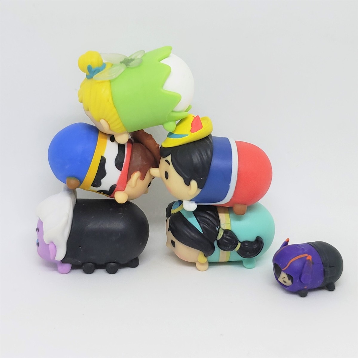 8 Disney Tsum Tsum Vinyl Lot Mystery Stack Marvel Toy Story