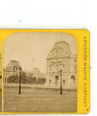 Le Louvre Musee Paris France A. Hautecoeur Stereoview