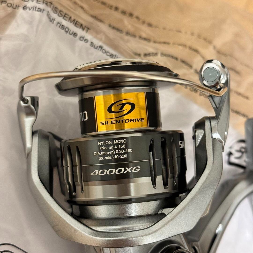 SHIMANO NASCI 4000XG Spinning Reel 21 Gear Ratio 6.2:1 Fishing