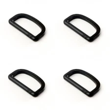4 x ITW Nexus NATO Approved 40mm 1.5" Plastic D Rings ( DIY Tactical