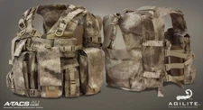Agilite Tactical Hi Vest  A-ATACS AU Camo LBE Pack Carrier Israel Israeli