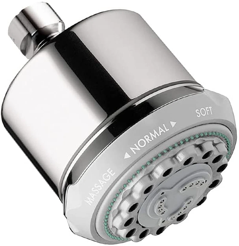 Clubmaster 4-Inch Easy Clean Easy Install Showerhead Modern 3-Spray Full