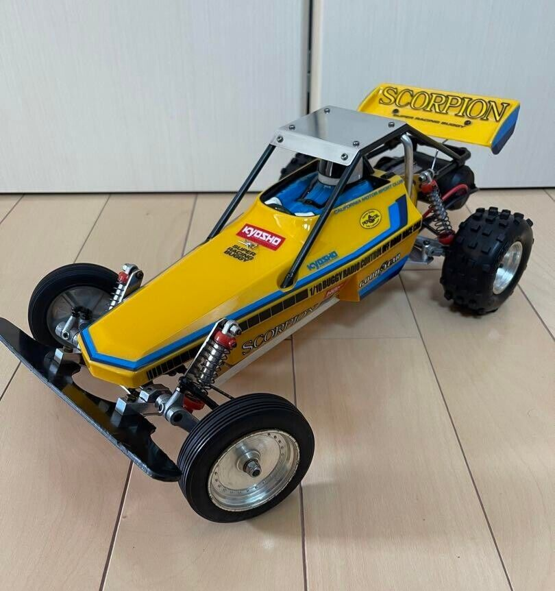 京商  SCOPPION Kyosho 1/10 RC BUGGY 2WD SCORPION -KIT- #30613B Used F/S From