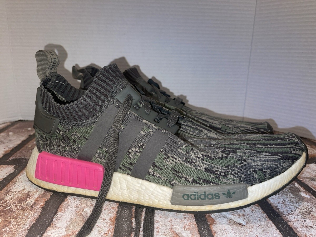 And Camo Nmd_r1 Pink Adidas NMD R1 Primeknit Utility Grey Camo