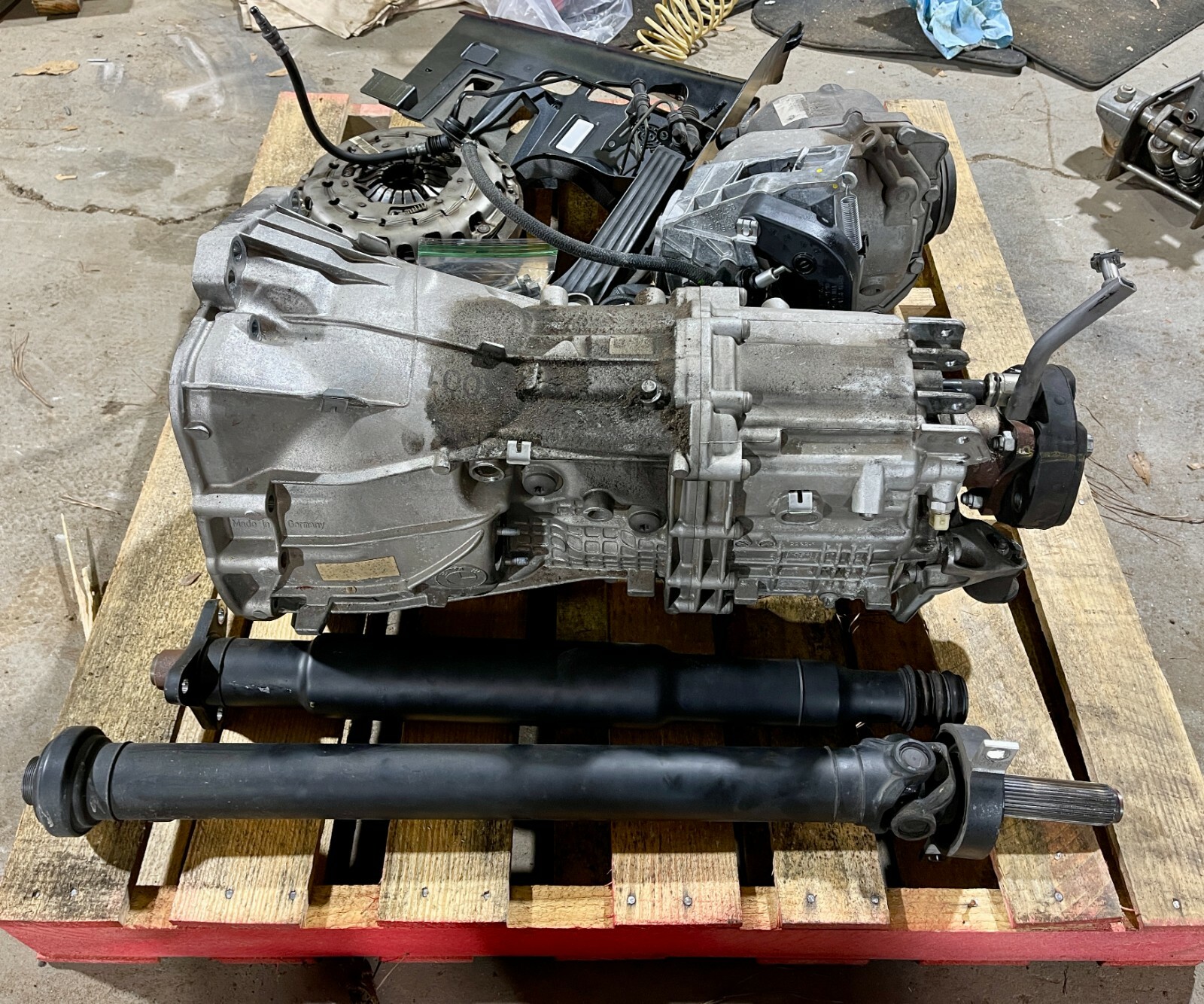 1113 BMW 335i 135i N55 RWD MANUAL TRANSMISSION 6 SPEED SWAP GS645BZ