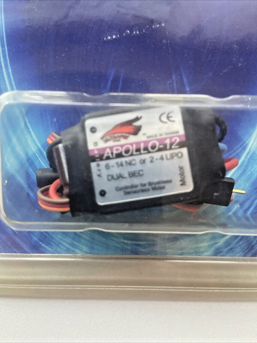 ULTRAFLY APOLLO 12 AMP BRUSHLESS SPEED CONTROLLER NEW IN PACKAGE - Picture 2 of 3
