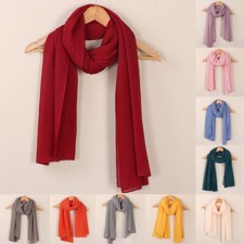Muslim Women Hijab Scarf Shawl Islamic Wrap Headscarf Stoles Scarves 180 80cm
