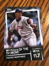 2020 Topps Series 2 WARriors of the Diamond Pedro Martinez Red Sox WOD23
