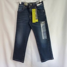 Boys Lee Sports Series Blue Denim Slim Fit 5 Pocket Zipper Closure Jeans Size 5