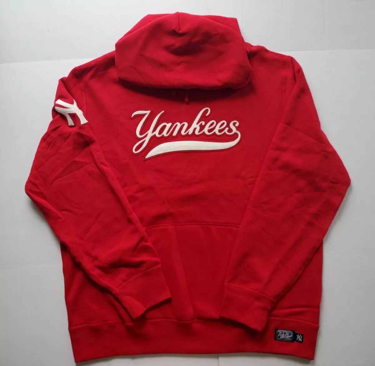 Polo Ralph Lauren Men's MLB YANKEES Hoodie, Pullover,Sweatshirt, Red , Size XL